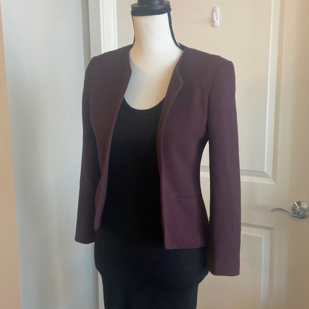 Wilfred Burgundy Blazer Sz 2
